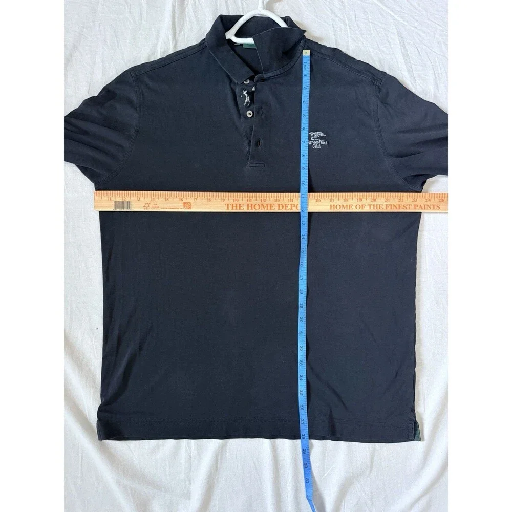 Cypress Point Club Bobby Jones Golf Polo Mens M Preppy Pima Cotton Made in Peru